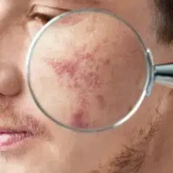 Reduction of new acne / pimple formation
